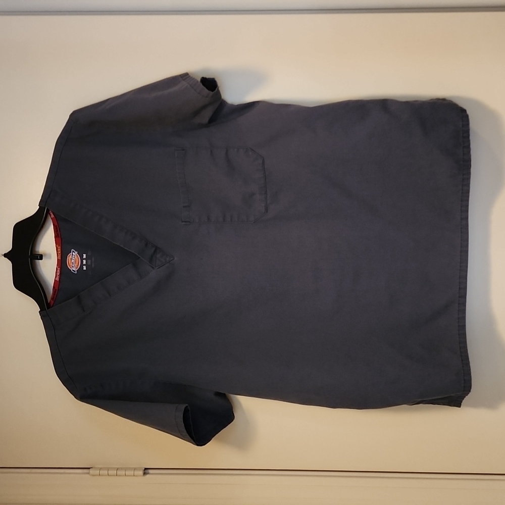 Dickies Scrub Top Grey Medium